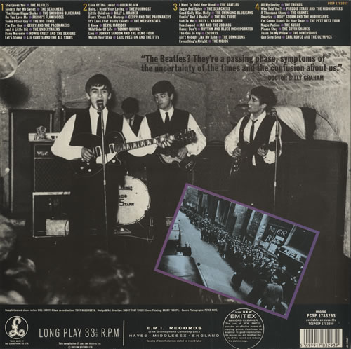 The Beatles Mersey Beat UK 2-LP vinyl record set (Double LP